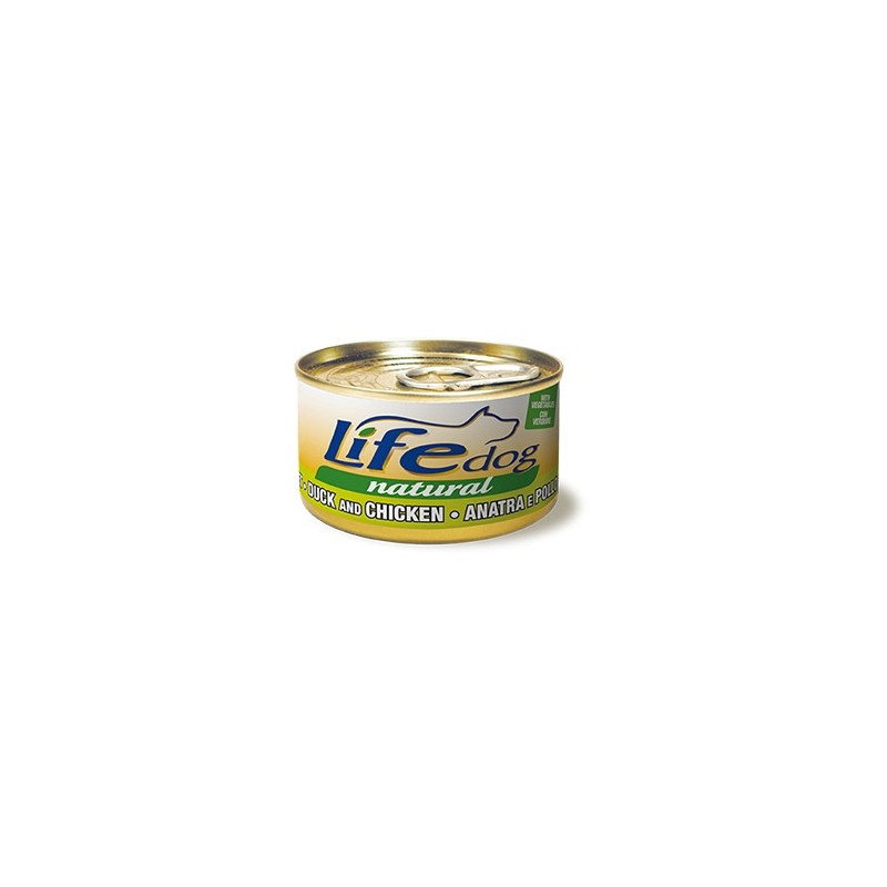 LIFE PET CARE Life Dog Naturel Canard et Poulet 90 g LIFE PET CARE Life Dog Naturel Canard et Poulet 90 g