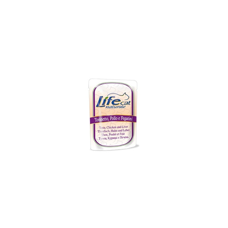 LIFE Chat Thon Poulet FEGATINI 70 g LIFE Chat Thon Poulet FEGATINI 70 g