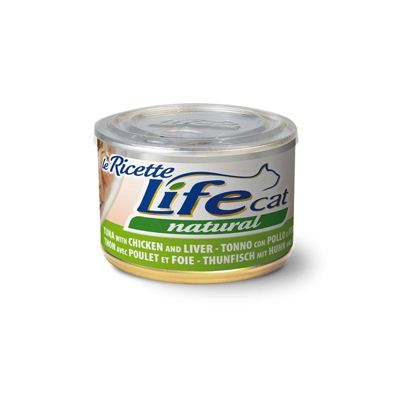 LIFE RICETTE Chat Thon Poulet FEGATINI 150 g LIFE RICETTE Chat Thon Poulet FEGATINI 150 g