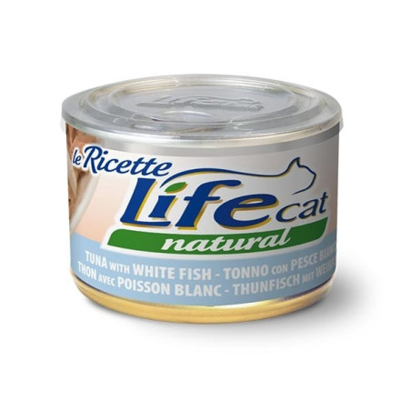 LIFE RICETTE GATTO TONNO PESCE BIANCO 150 gr. - 