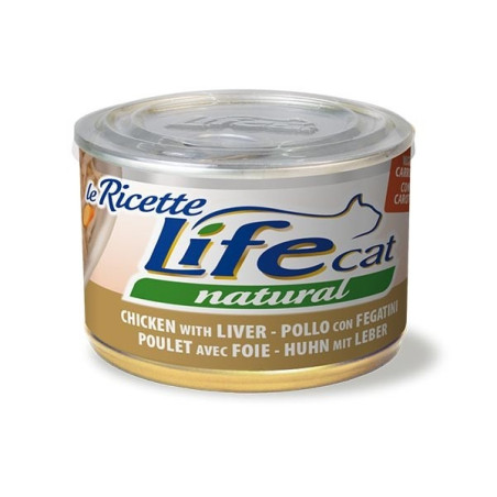 LIFE RICETTE GATTO POLLO FEGATINI CAROTE 150 gr. - 