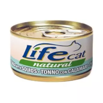LIFE GATTO TONNO RISO CALAMARI E FAGIOLINI150 gr.