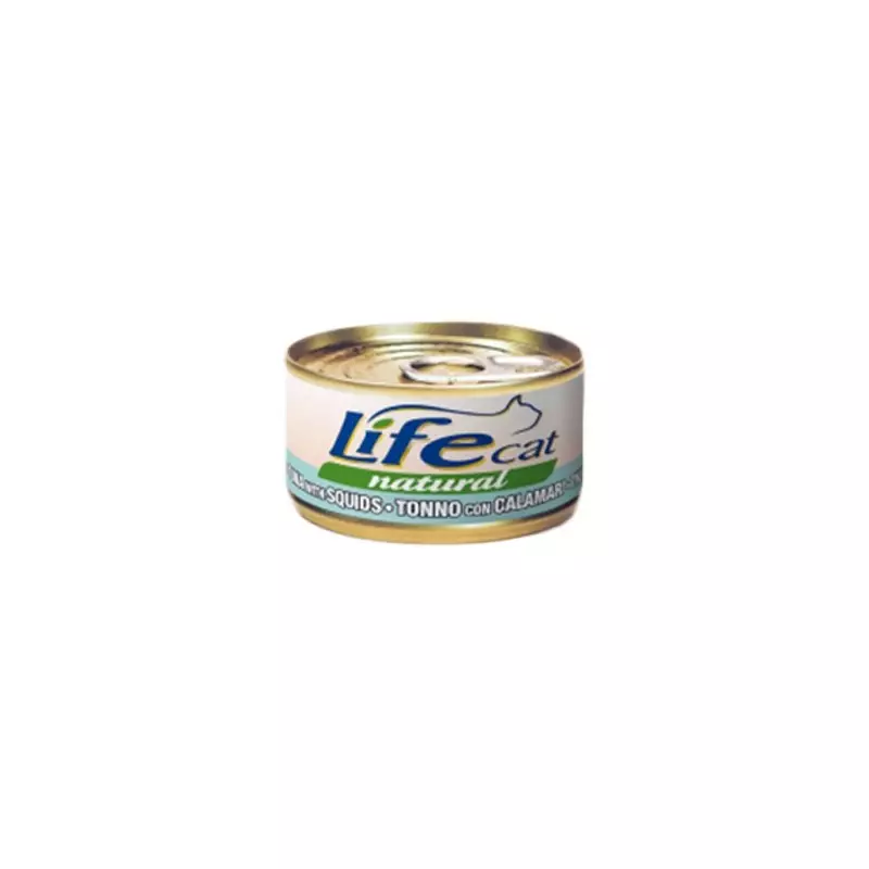 LIFE GATTO TONNO RISO CALAMARI E FAGIOLINI150 gr.