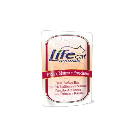 LIFE GATTO TONNO MANZO PROSCIUTTO 70 gr. - 