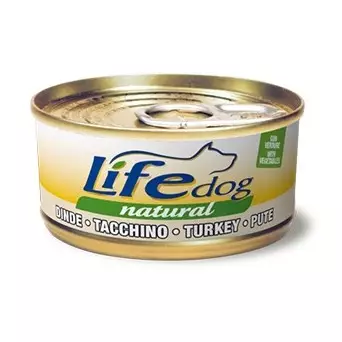 LIFE PET CARE Natural Life Dog Turkey and Vegetables 170 gr.