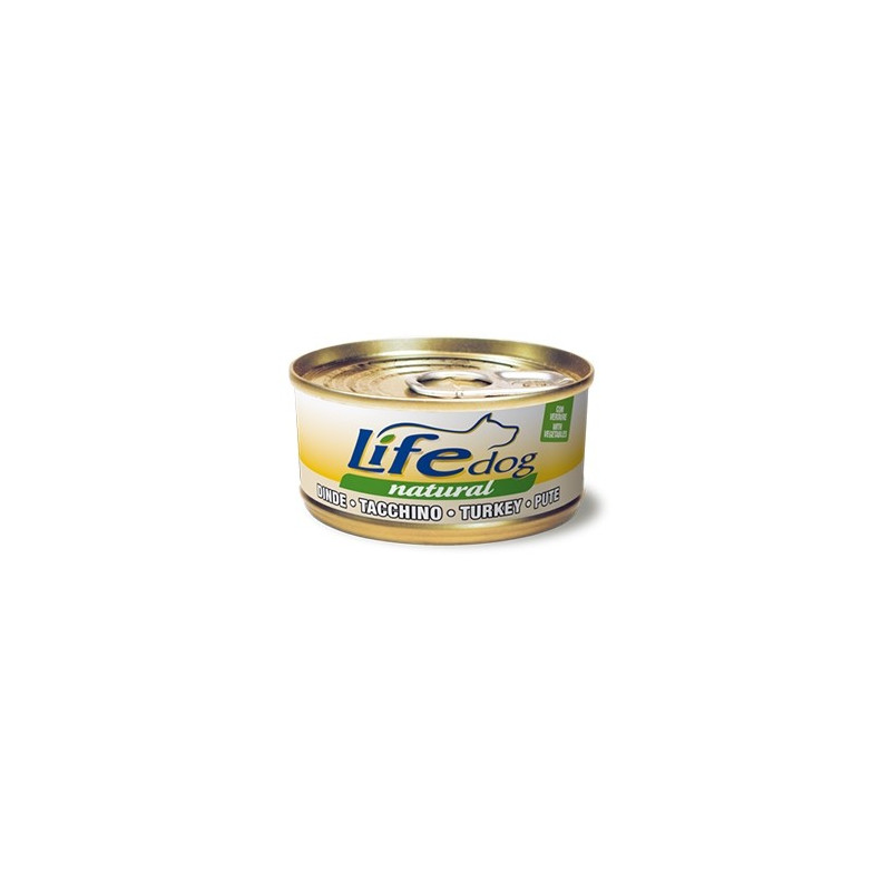 LIFE PET CARE Life Dog Naturel Dinde et légumes 170 g LIFE PET CARE Life Dog Naturel Dinde et légumes 170 g