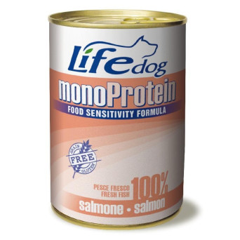 LIFE PET CARE Life Dog Monoprotein Salmone 400 gr. - 