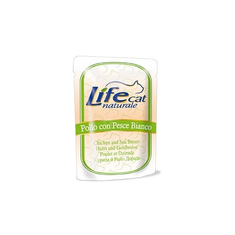 LIFE GATTO WHITE FISH fillets 30 bags of 70 gr.