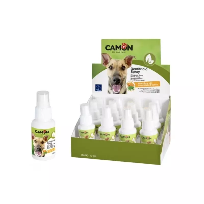 CAMON Dog Cat Toothpaste Spray 50 ML. CAMON Dog Cat Toothpaste Spray 50 ML.