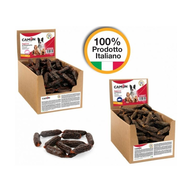 CAMON Chien Box Salsicce Al jambon 200 pièces CAMON Chien Box Salsicce Al jambon 200 pièces