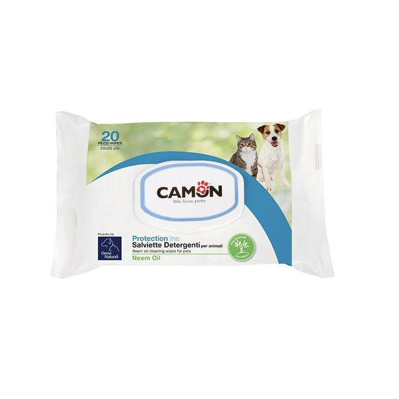 CAMON Cleansing Wipes Neem Oil 20 pieces