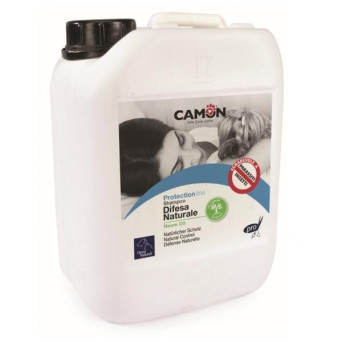 CAMON Dog Cat Natural Defense Shampoo Neem Oil Professional 5 Lt.