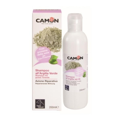 CAMON Cane Shampoo Green Clay 200 ml.