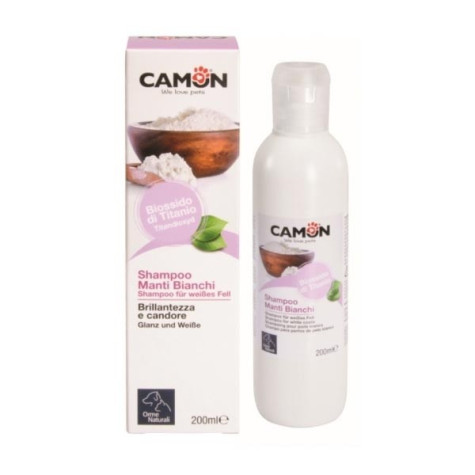 CAMON Cane Gatto Shampoo Manti Bianchi 200 ml. -