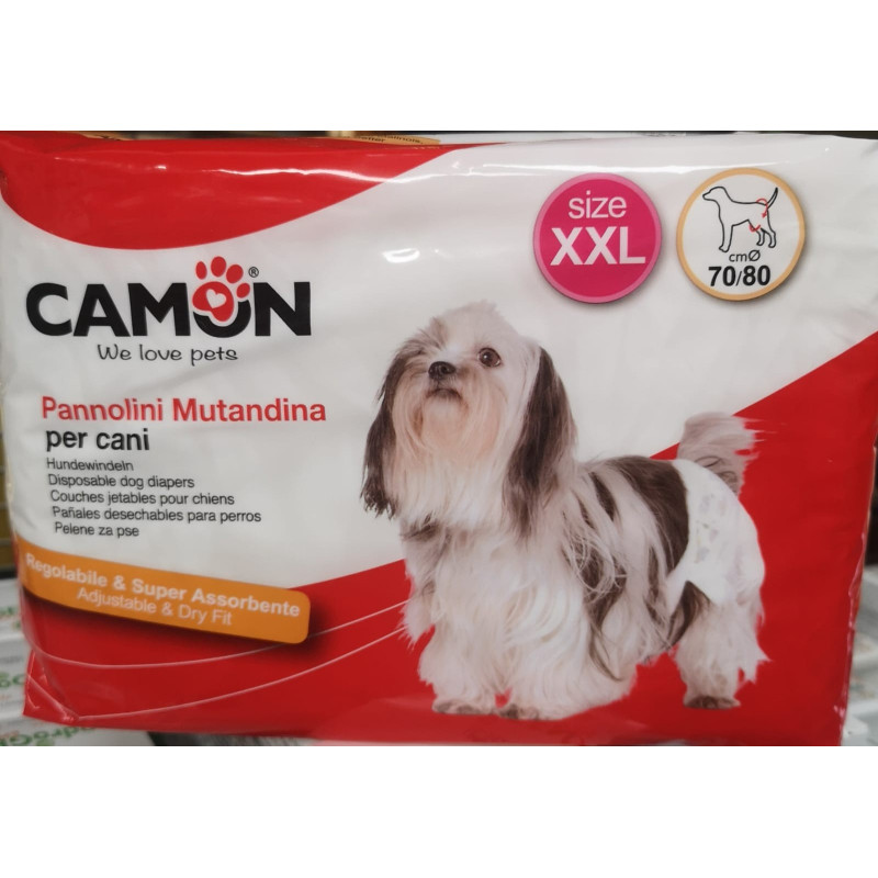 CAMON Chien Pannolini Mutandina taille. XXL CAMON Chien Pannolini Mutandina taille. XXL