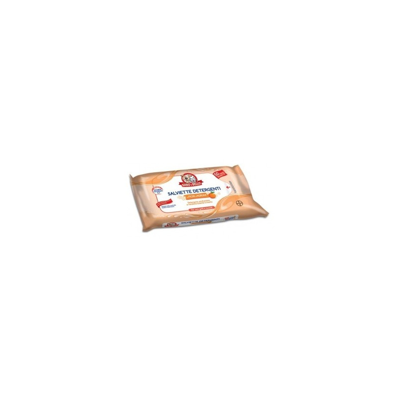 Bayer - Sano et bello - Chien Lingettes nettoyantes ai Fiori d'Agrumi 50 pièces Bayer - Sano et bello - Chien Lingettes nettoyantes ai Fiori d'Agrumi 50 pièces
