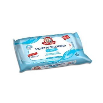 Bayer - Healthy and beautiful - Dog Talcum Cleaning Wipes 50 Pcs.