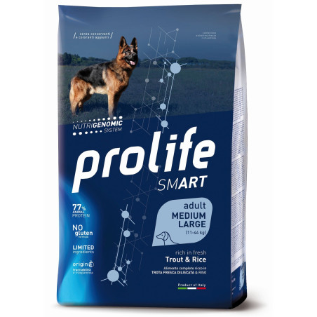 PROLIFE Smart Adult Trota& Riso - Medium/Large 2,5kg - 