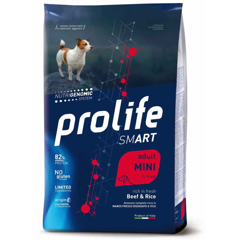 PROLIFE Smart Adult Bœuf et Riz- Mini 2 kg PROLIFE Smart Adult Bœuf et Riz- Mini 2 kg