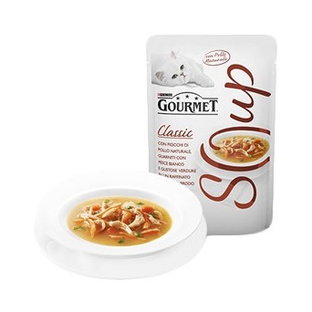 Gourmet Suppe Huhn & Fisch & Gemüse gr. 40