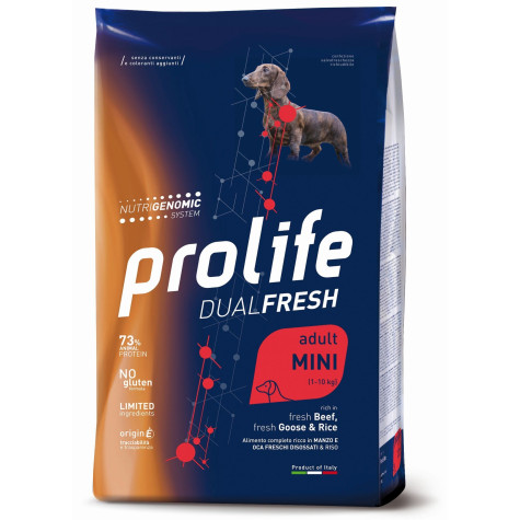 PROLIFE Dual Adult Manzo,Oca&Riso - Mini 2kg - 