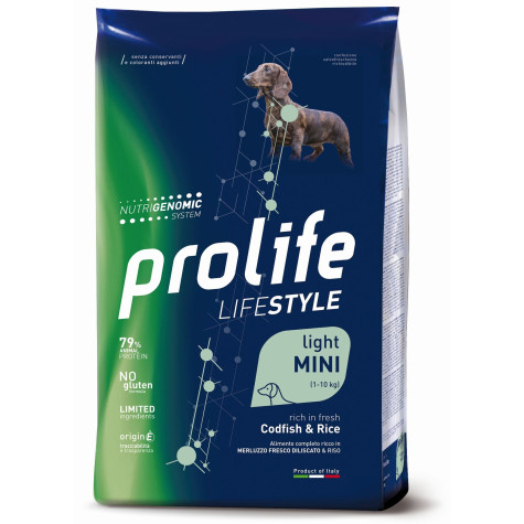 PROLIFE Life Style Adult Light Cod & Rice - Mini 2kg
