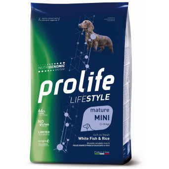 Prolife Cane Life Style Mature Pesce bianco & Riso - Mini 2kg - 