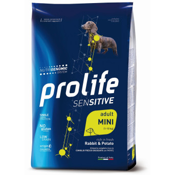 Prolife Cane Sensitive Adult Coniglio&Patata - Mini 2kg - 