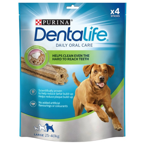 PURINA DENTALIFE LARGE Chien 142 g (4 sticks)