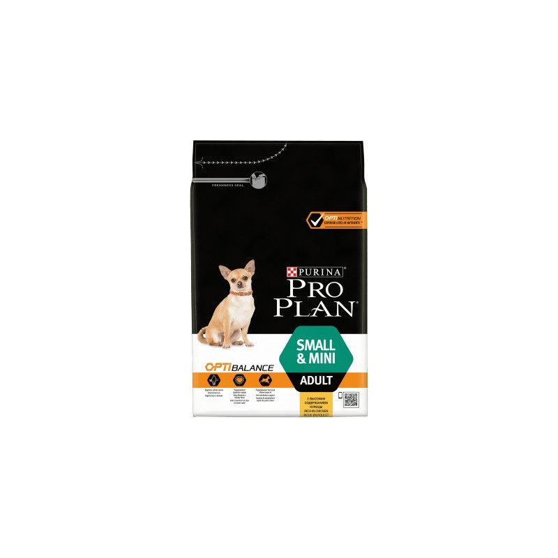 PURINA Chien ADULT SMALL et MINI BALANCE Poulet 3 kg PURINA Chien ADULT SMALL et MINI BALANCE Poulet 3 kg