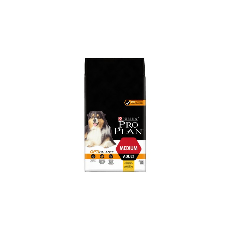 PURINA Chien ADULT MEDIUM BALANCE Poulet 14 kg PURINA Chien ADULT MEDIUM BALANCE Poulet 14 kg