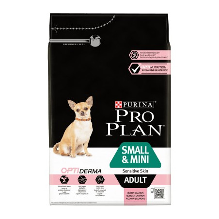 PURINA CANE ADULT SMALL&MINI DERMA SALMONE Kg. 3 - 