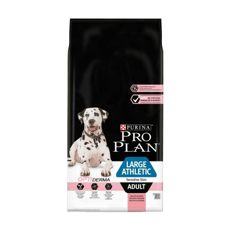 PURINA Chien ADULT LARGE ATHLETIC DERMA Saumon 14 kg
