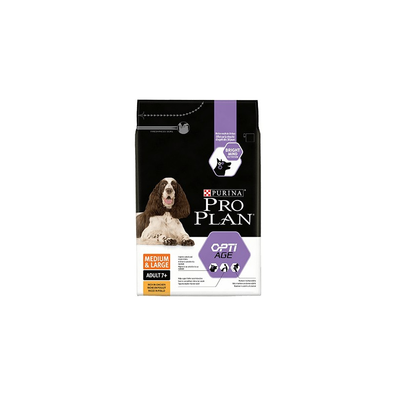 PURINA Chien ADULT 7+ MEDIUM et LARGE AGE Poulet 14 kg PURINA Chien ADULT 7+ MEDIUM et LARGE AGE Poulet 14 kg