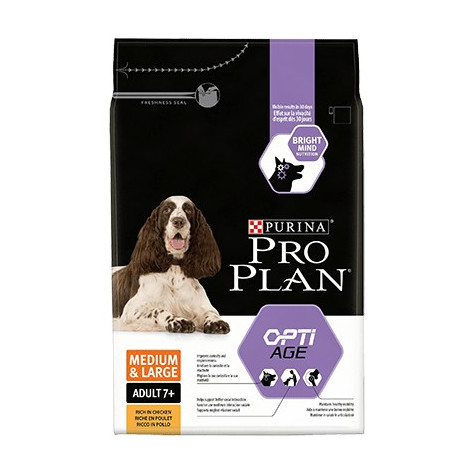 PURINA Chien ADULT 7+ MEDIUM et LARGE AGE Poulet 14 kg