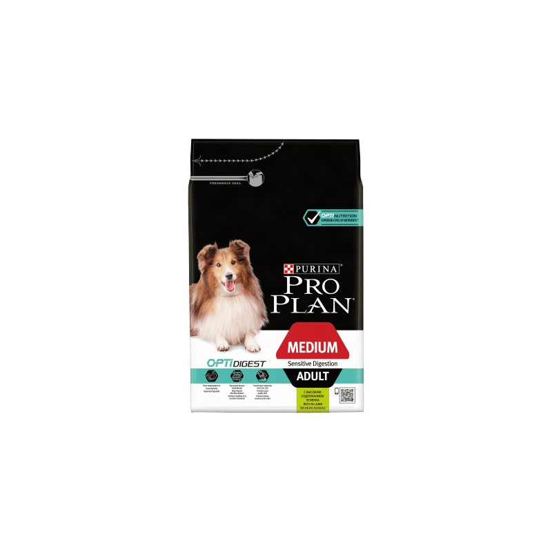 PURINA Chien ADULT MEDIUM DIGEST Agneau 3 kg PURINA Chien ADULT MEDIUM DIGEST Agneau 3 kg