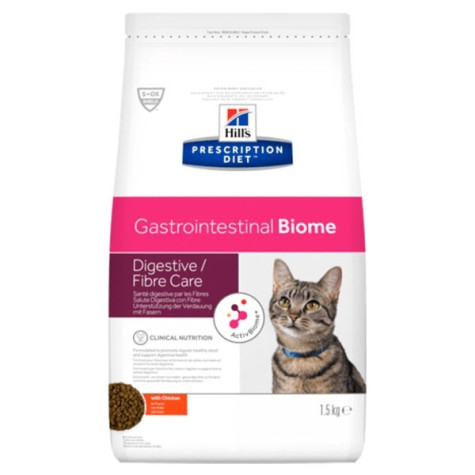 Hill's - Prescription Diet Chat Gastrointestinal Biome au Poulet 1,5 kg