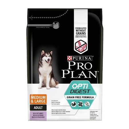 PURINA CANE ADULT MEDIUM&LARGE  Grain Free DIGEST POLLO GR. 2,5 - 