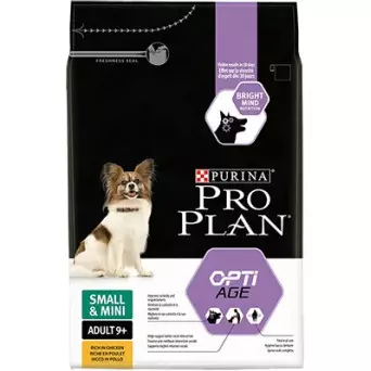 PURINA HUND ERWACHSENE 9+ KLEIN & MINIALTER HUHN Kg. 3