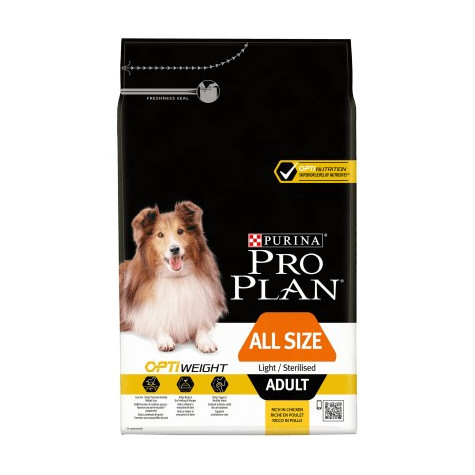 PURINA Chien LIGHT STERILISED OPTIWEIGHT 14 kg