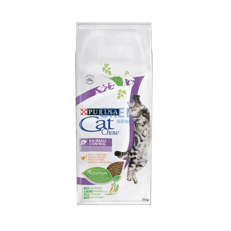 CAT CHOW HAIRBALL CONTROL 1,5 Kg.