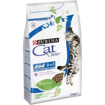 CAT CHOW (3 in 1) 1,5 Kg.