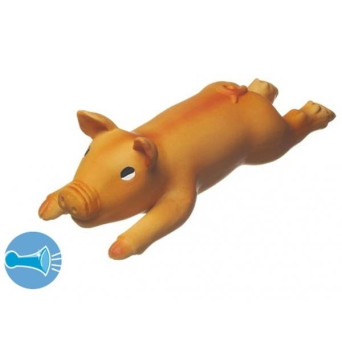 Camon Latex Schwein Spielzeug für Hunde 25 cm