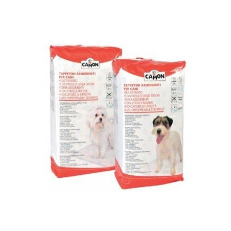 CAMON Tappetino Assorbente per Cani 60x60 cm. 25 Pz. - 