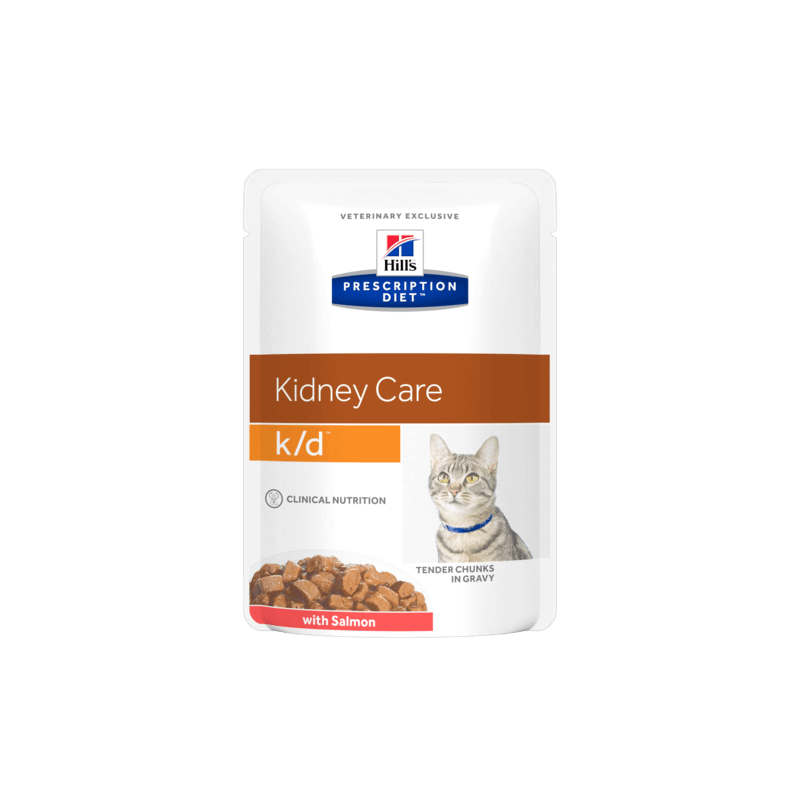 Hill's K/D Chat saumon x 85 g