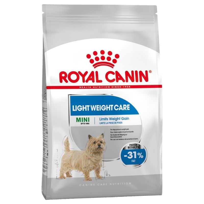 Royal Canin Mini Light Hund 8 kg.