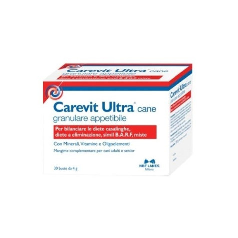 Nbf Lanes Carevit Ultra Cane Granulare 30 Buste da 4gr -