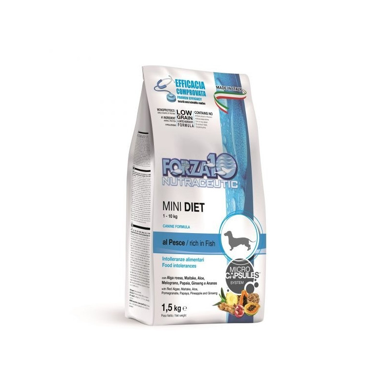 FORZA10 Mini Diet Poisson 1,5 kg FORZA10 Mini Diet Poisson 1,5 kg