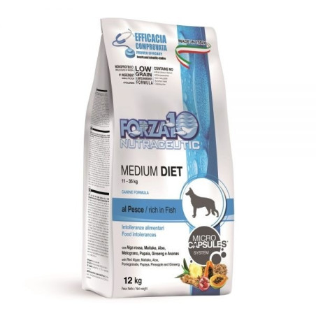 FORZA10 Medium Diet Pesce 12 kg. - 