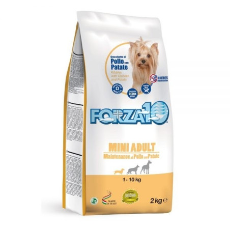 FORZA10 Cane Adult Mini Con Pollo e Patate 2 kg - 